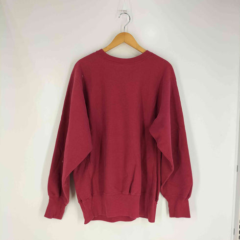 チャンピオン Champion 90S USA製 刺繍タグ REVERSEWEAVE 目あり クルーネックスウェット メンズ import:XL